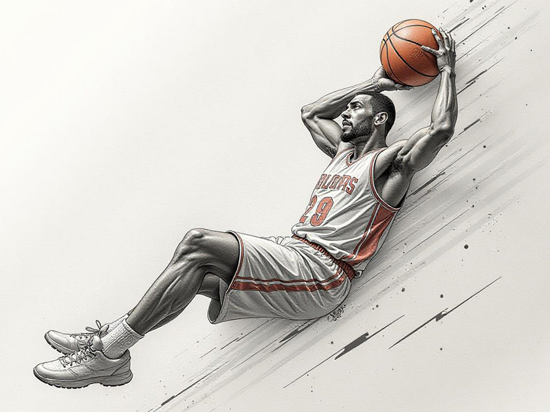 他的比赛总是充满激情！格里芬冲击力拉满的扣篮！